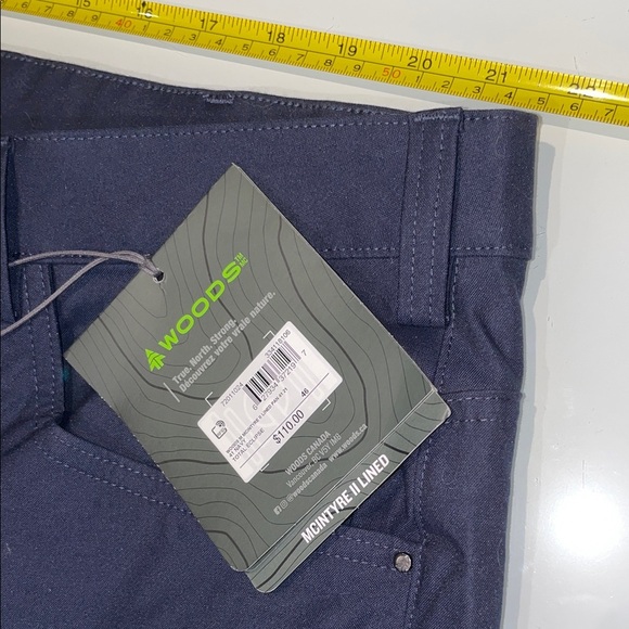 *NEW* WOODS Men's Mcintyre II Lined Outdoor Pants - Picture 6 of 16